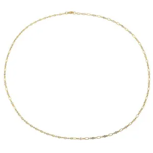 0.80cttw 26" Handmade Oval Diamond Necklace