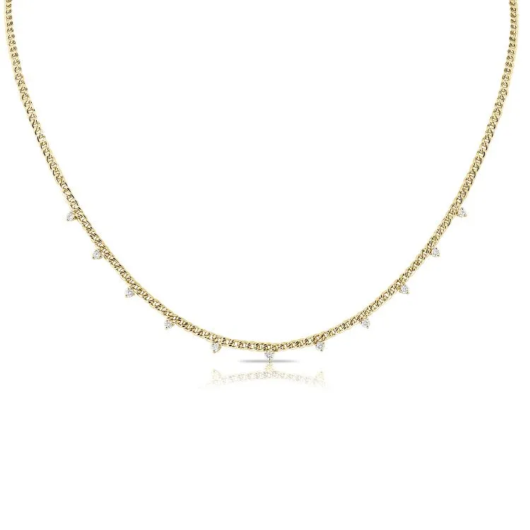 14KY Diamond Fashion Necklace-JJN0086-012