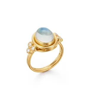 18K Classic Oval Ring