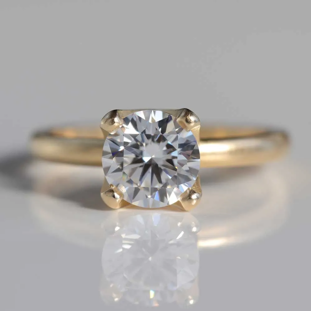 7mm Crown Solitaire