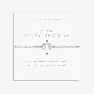 A Little Pinky Promise Silver Plated Bracelet 7398