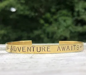 Adventure Awaits Cuff Bracelet