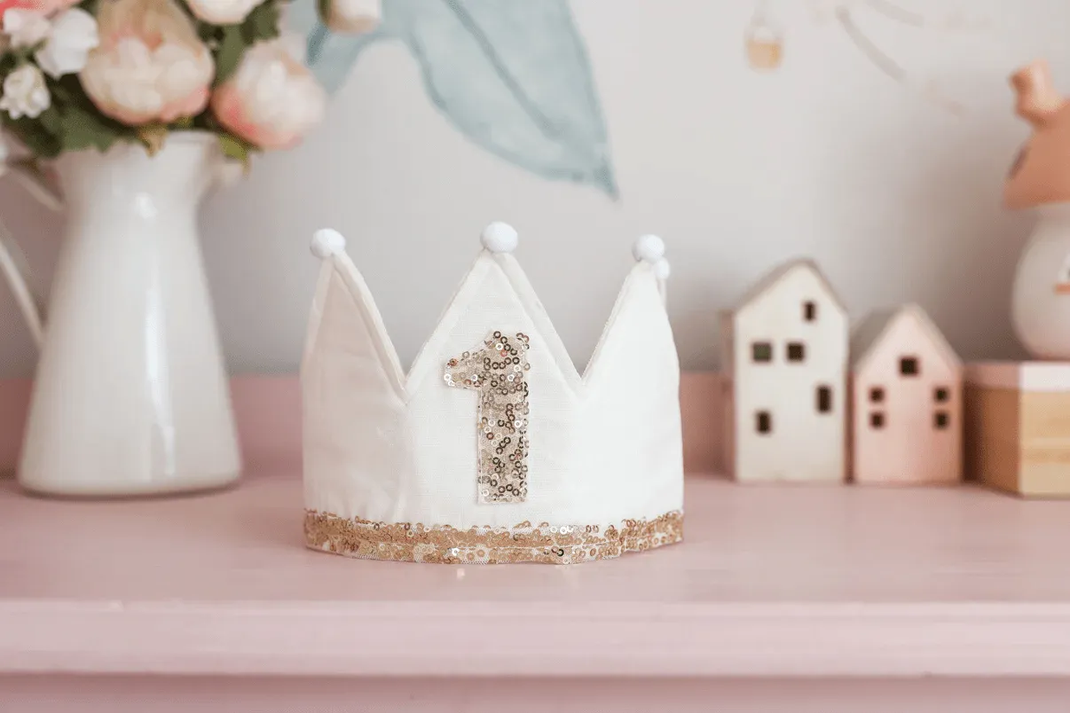 Alimrose 1st Birthday Crown