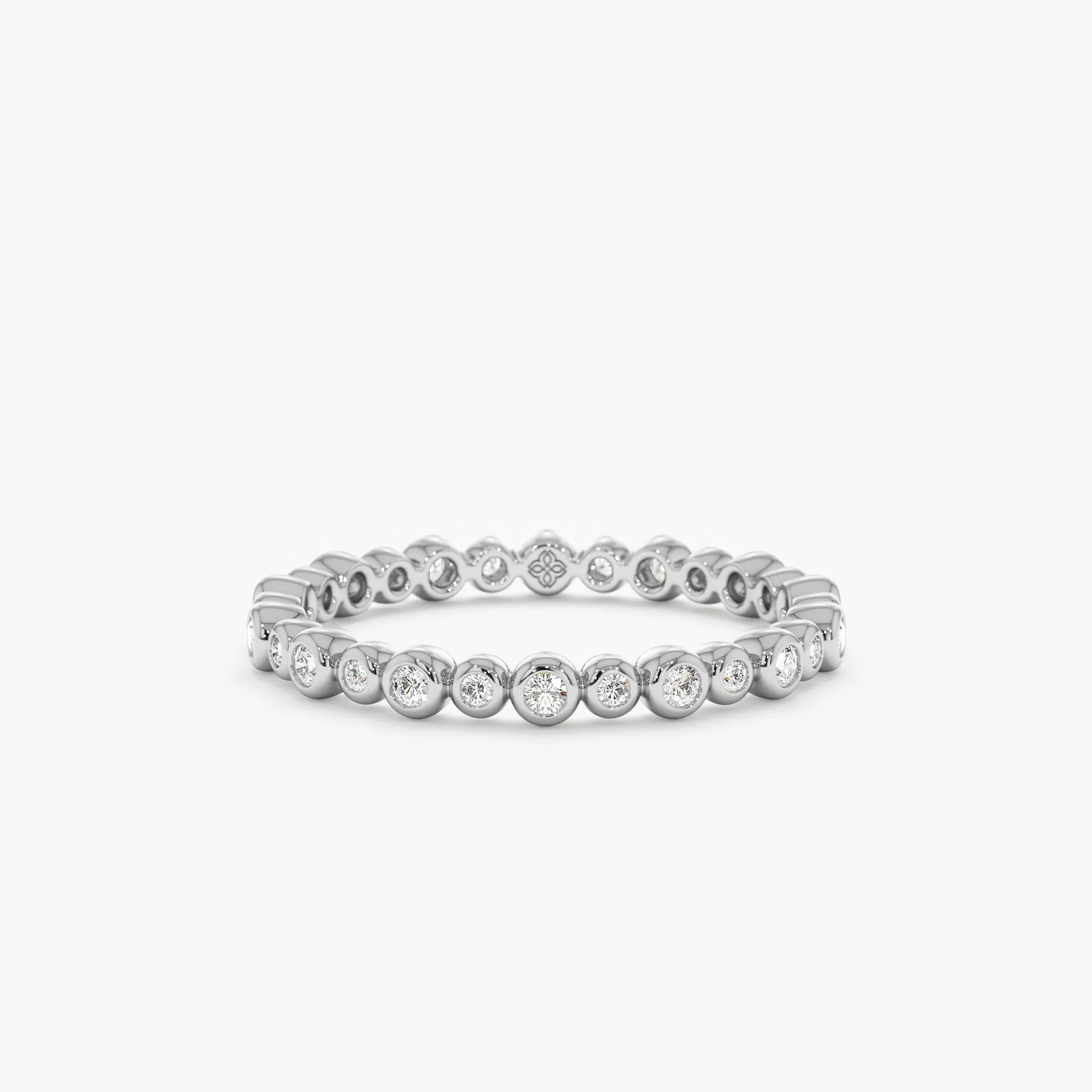 Alternating Diamond Eternity Band, Camila