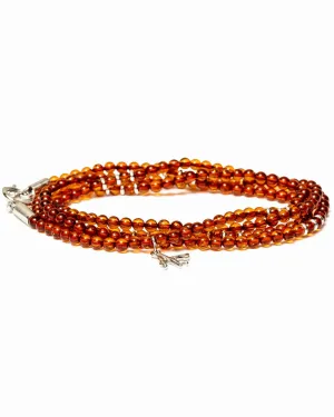 Amber Beaded Saracino Bracelet