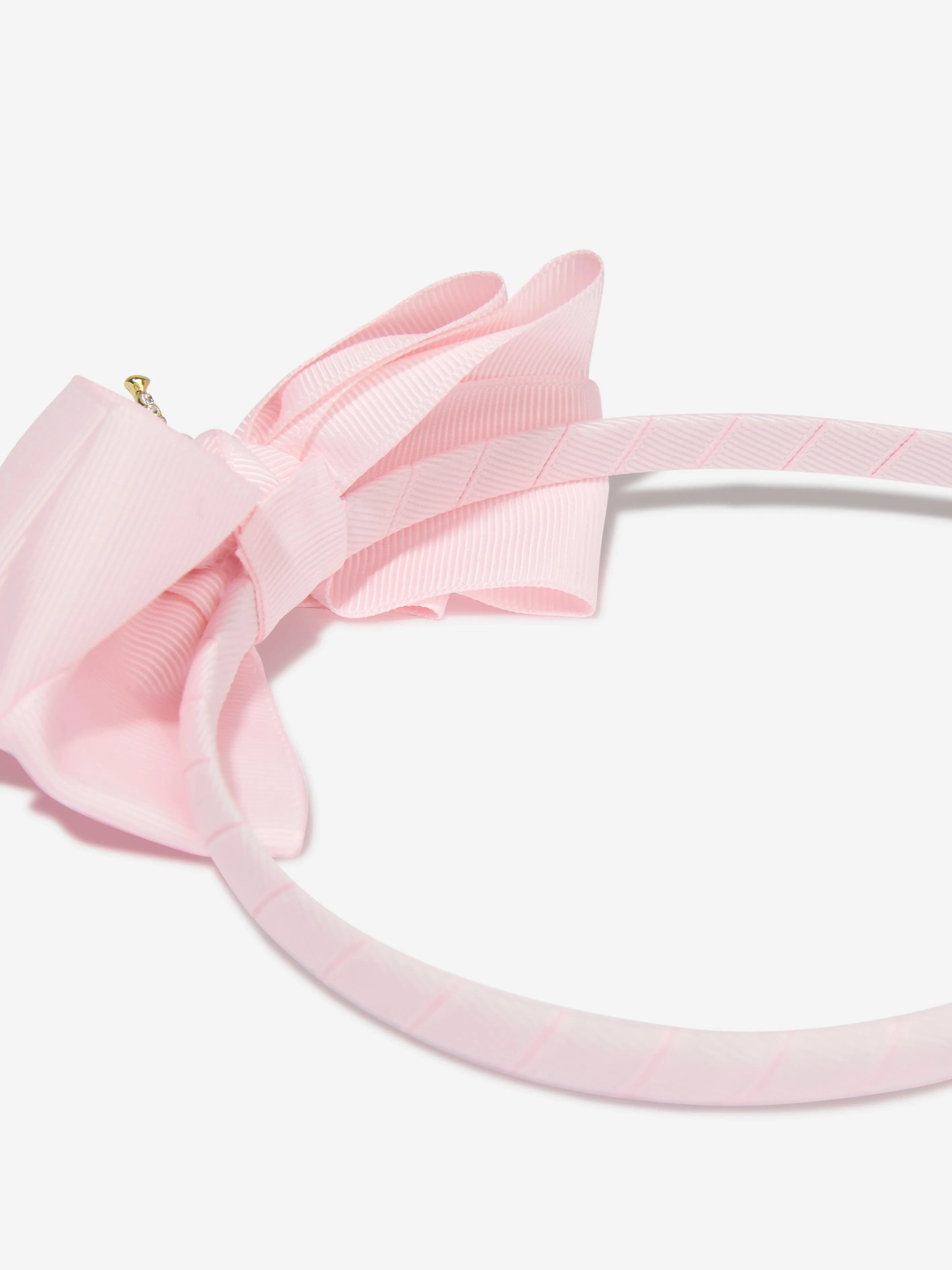 Angels Face Girls Crown Headband in Pink