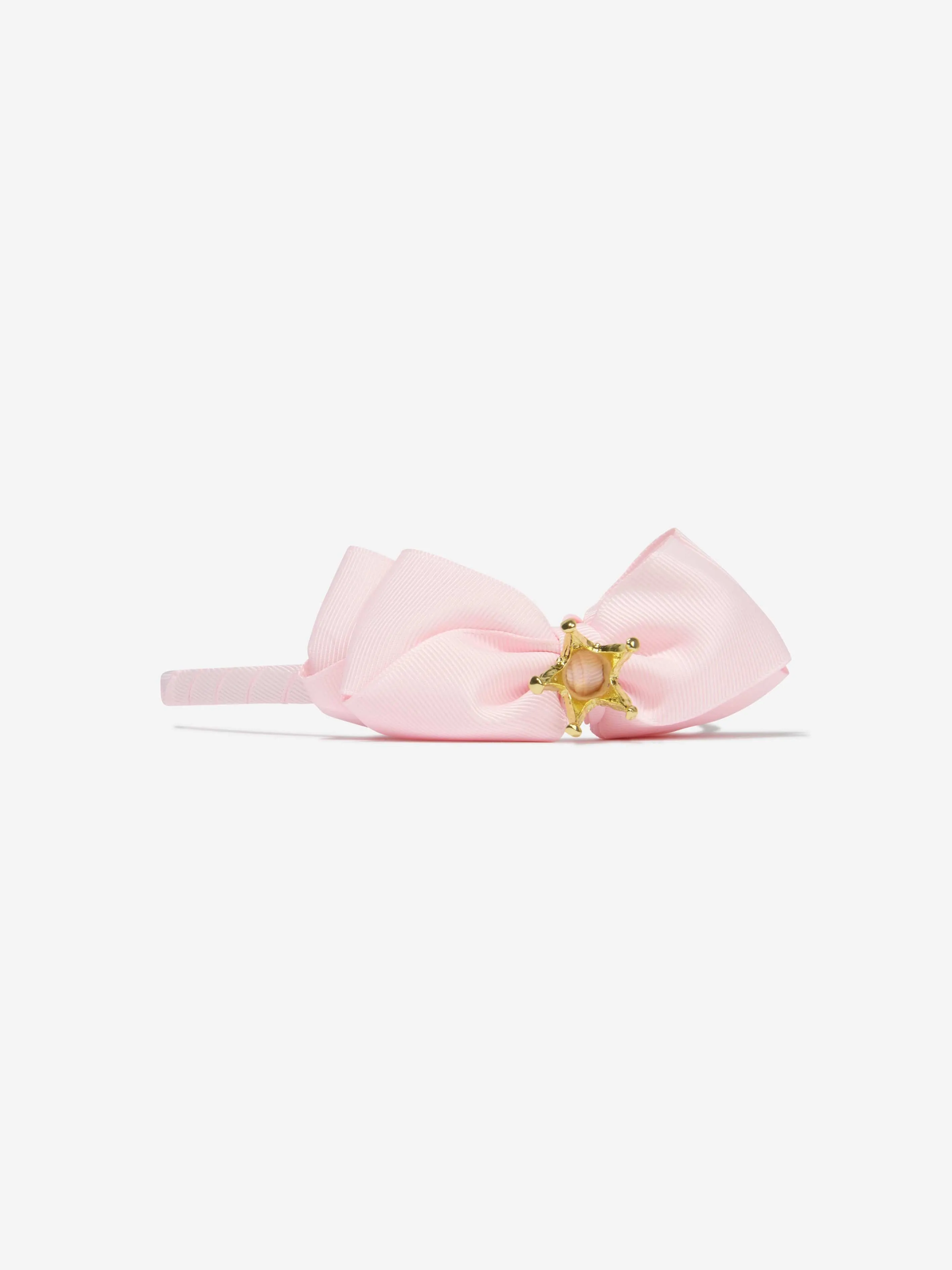 Angels Face Girls Crown Headband in Pink