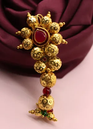 ANTIQUE SAREE BROOCH