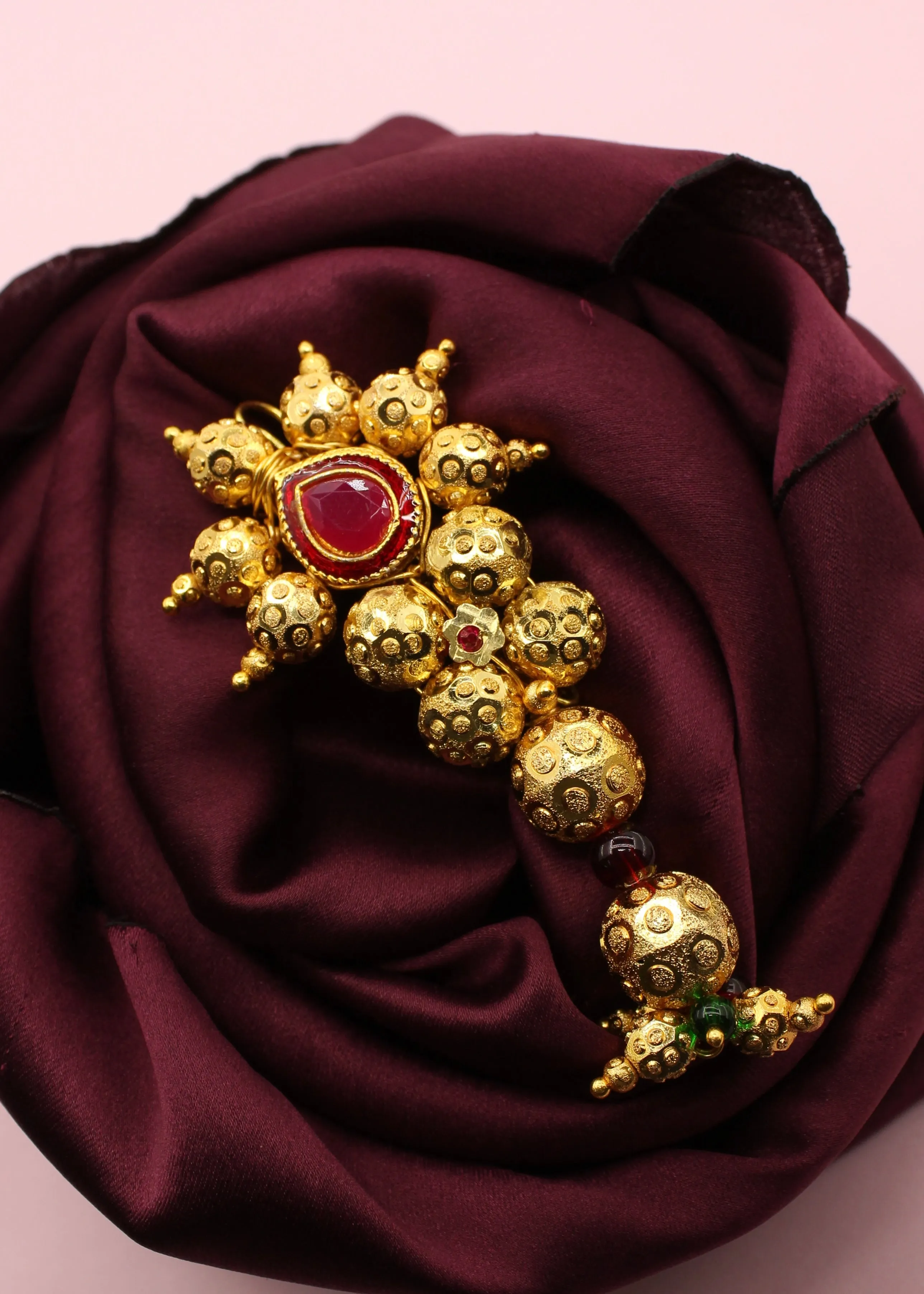 ANTIQUE SAREE BROOCH