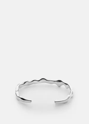 Bangle | Chunky Cuff | Silver Plated