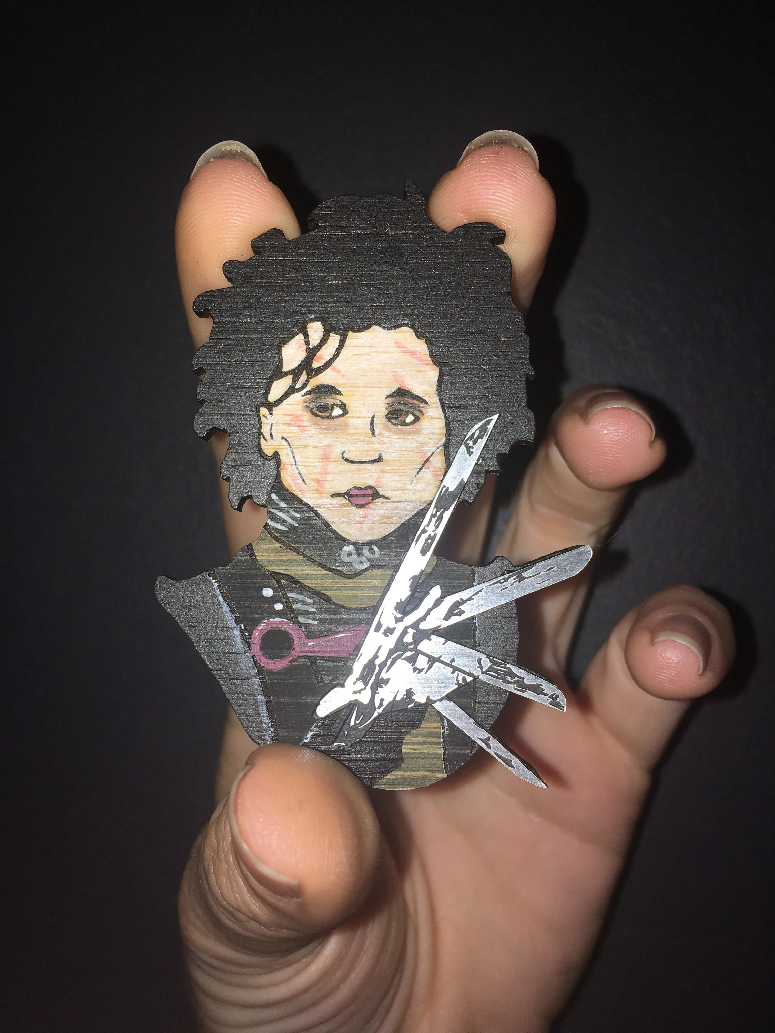 Brooch: Edward Scissorhands