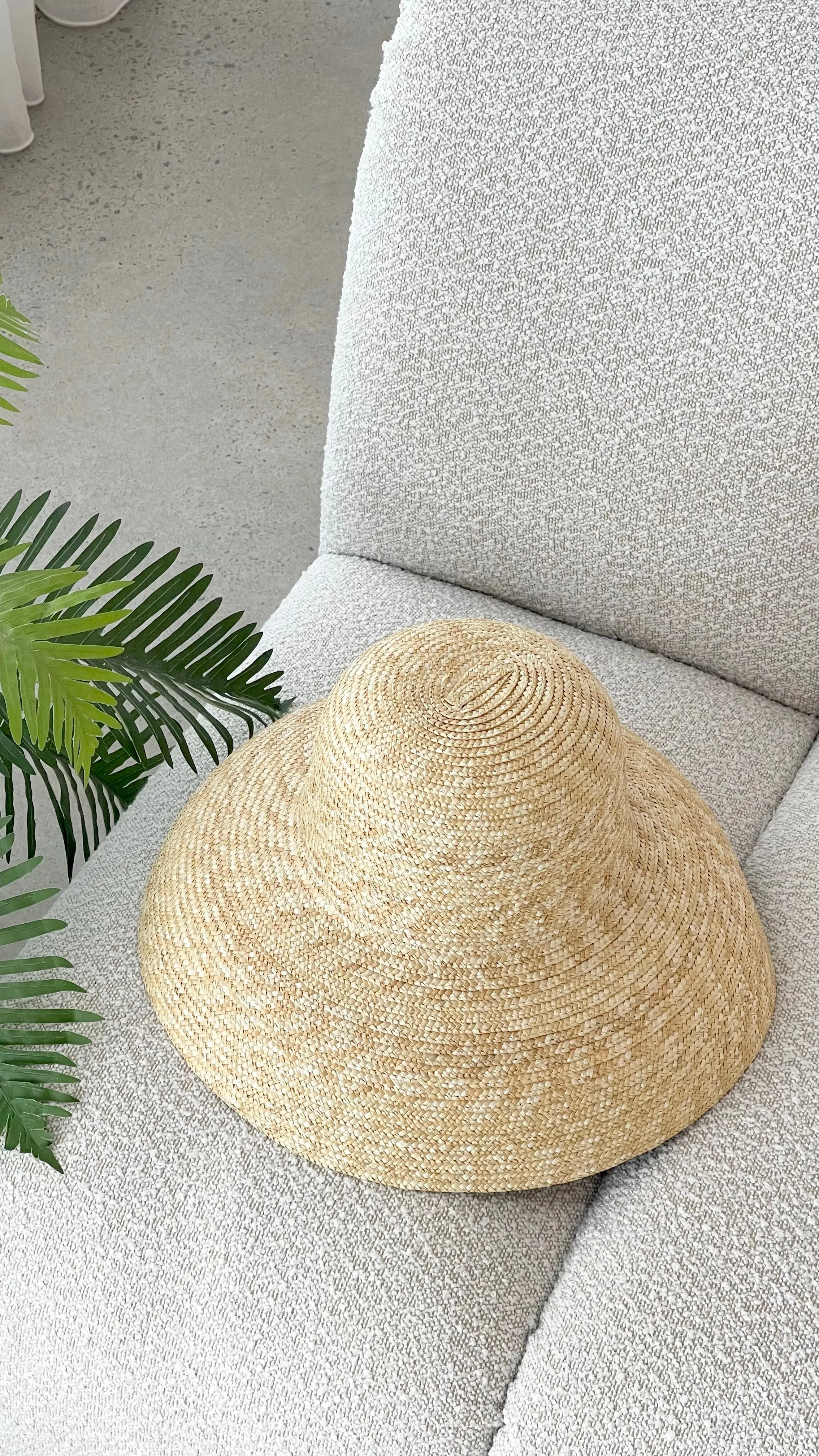 Caley Hat - Raffia Straw