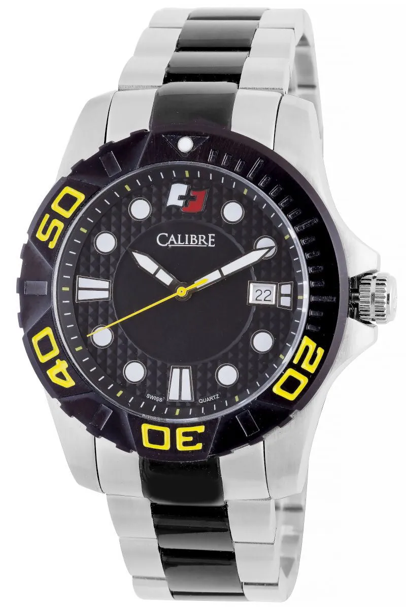 Calibre Men's Akron 42mm Quartz Watch SC-5A1-04-002