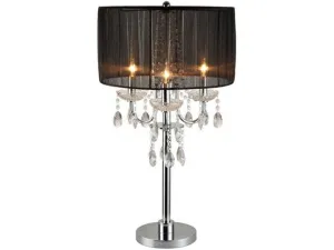 CHANDELIER TABLE TOUCH LAMP 29.5 H