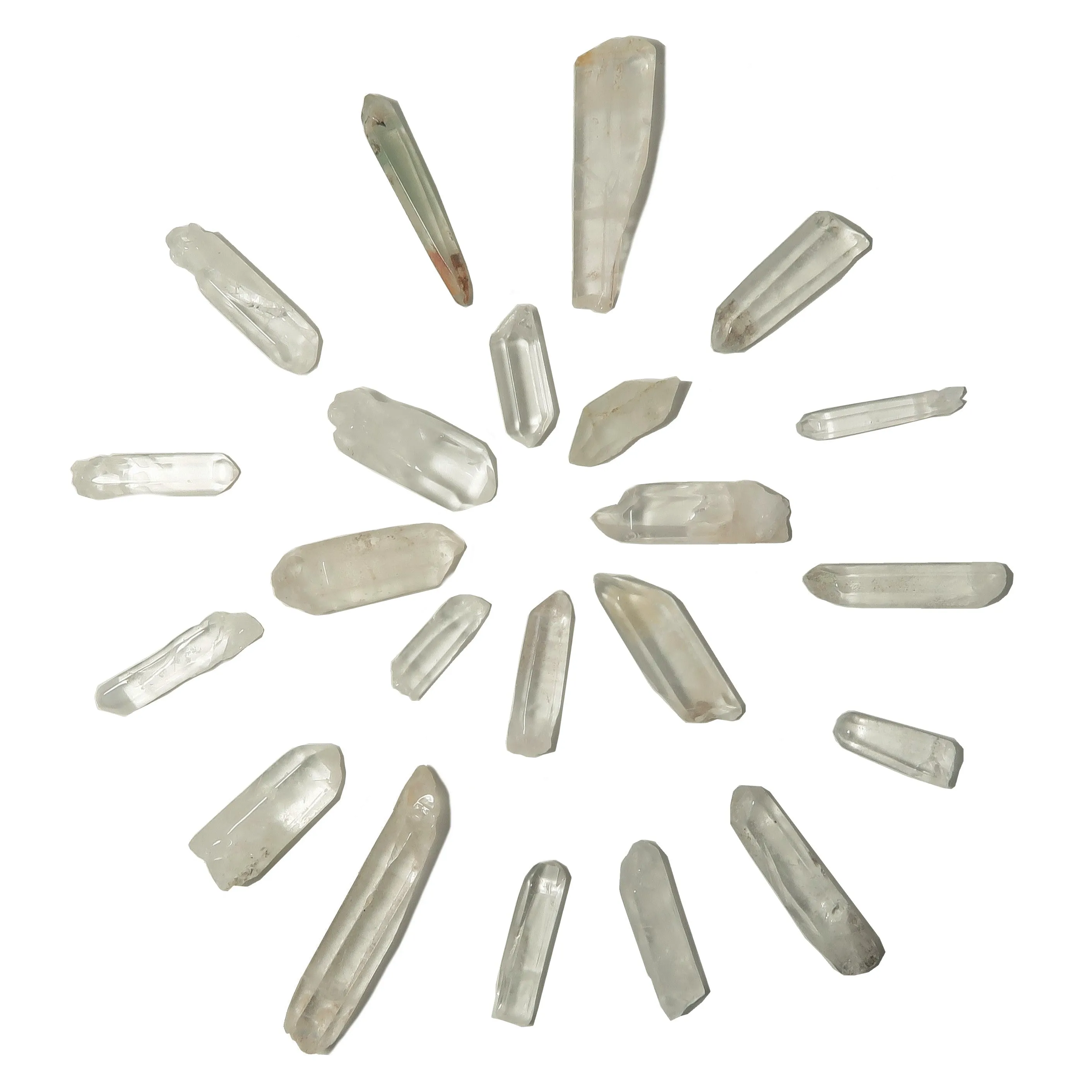 Clear Quartz Raw Crystal Set Mini Points