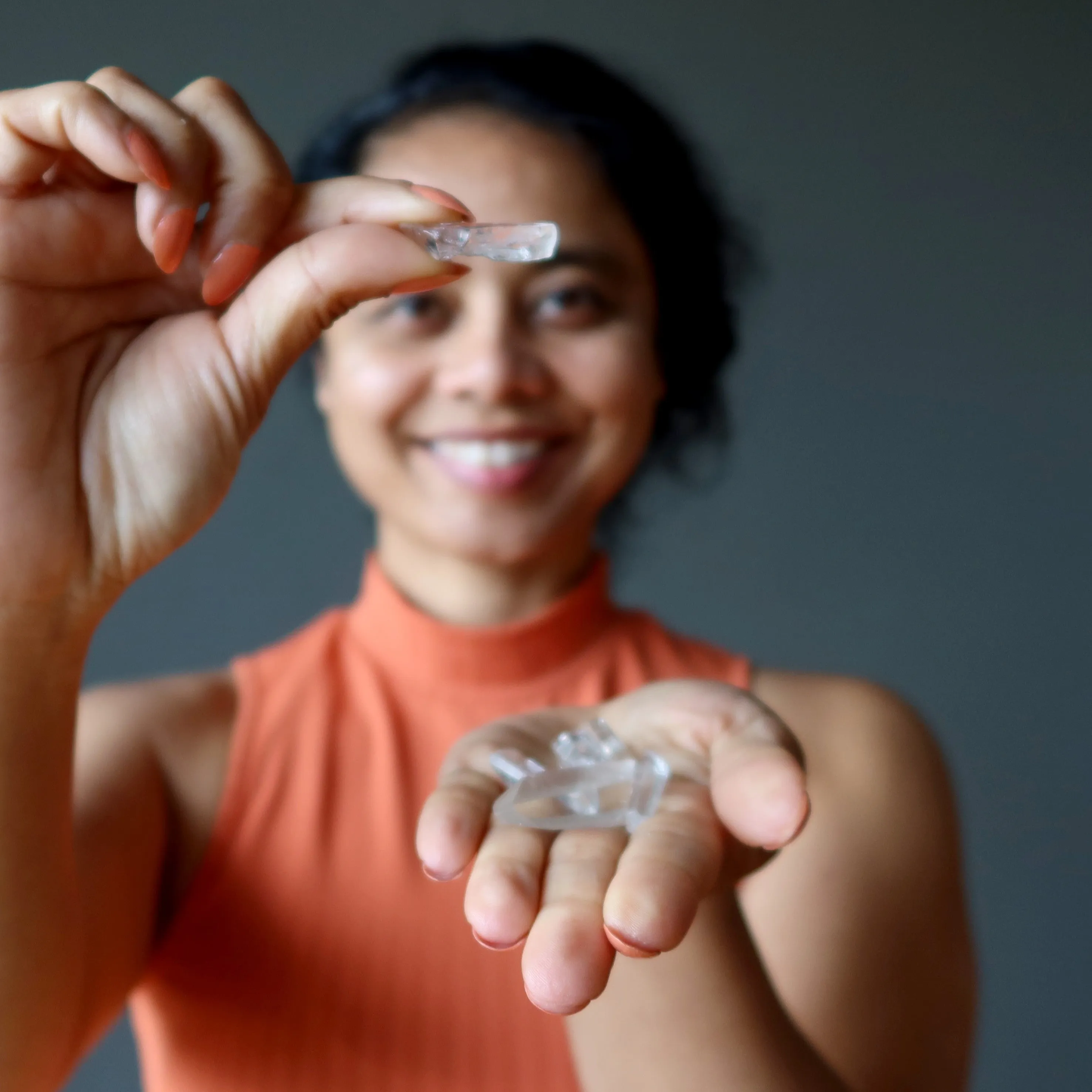 Clear Quartz Raw Crystal Set Mini Points