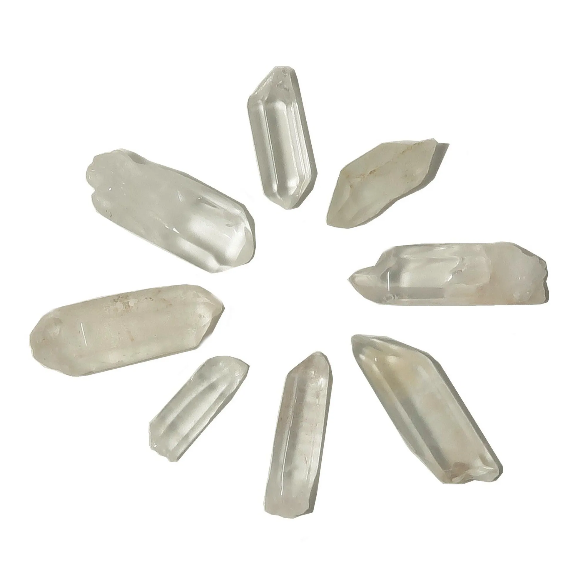 Clear Quartz Raw Crystal Set Mini Points