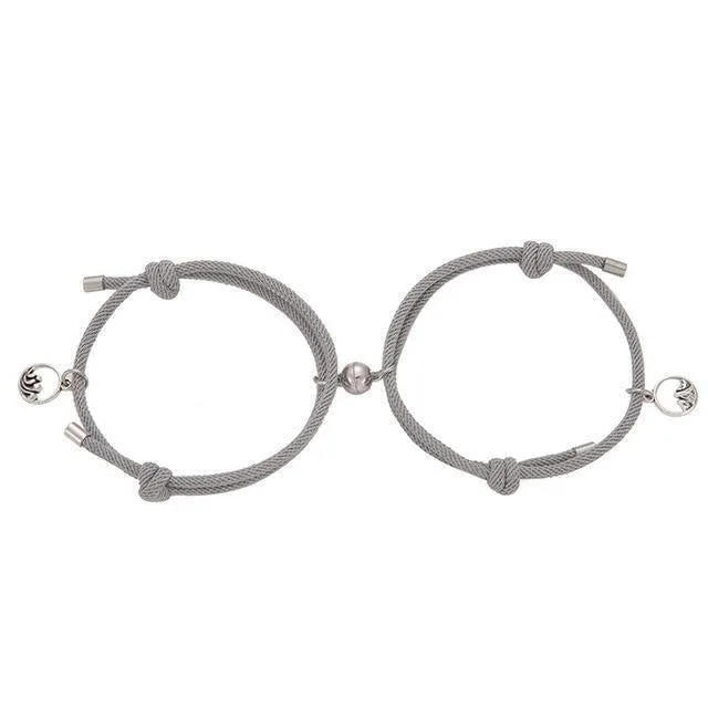 Couples Magnetic Attraction Bracelets