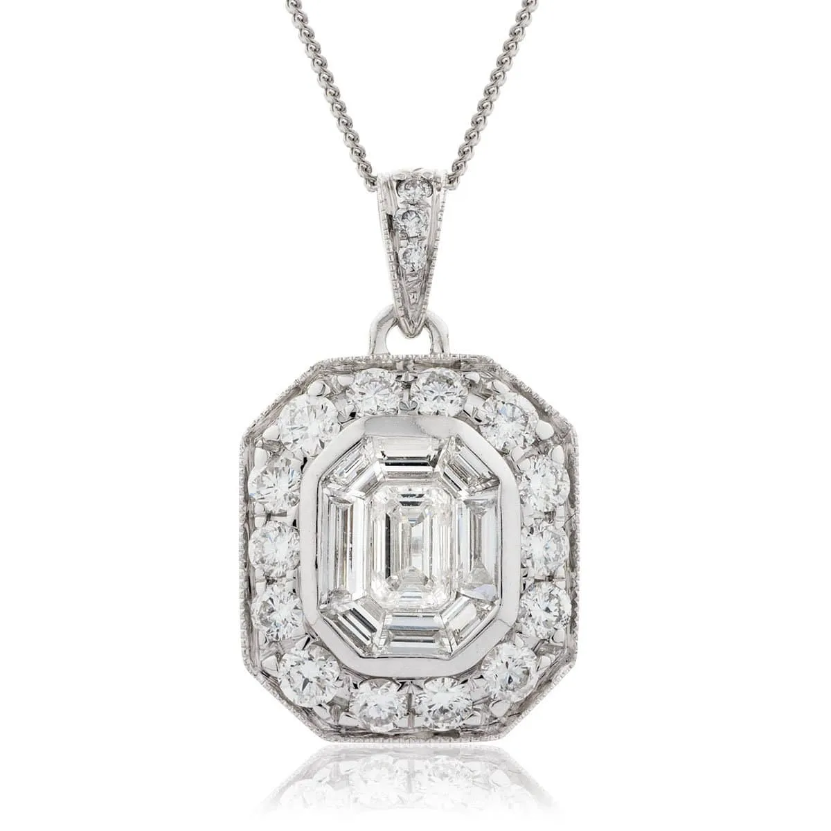 Diamond Cluster Pendant