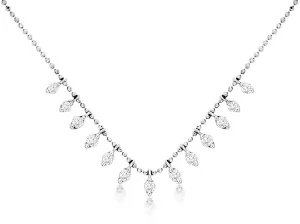 Diamond Fringe Necklace