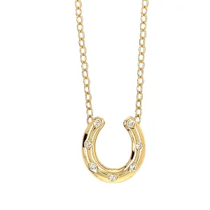 Diamond Set Horse Shoe