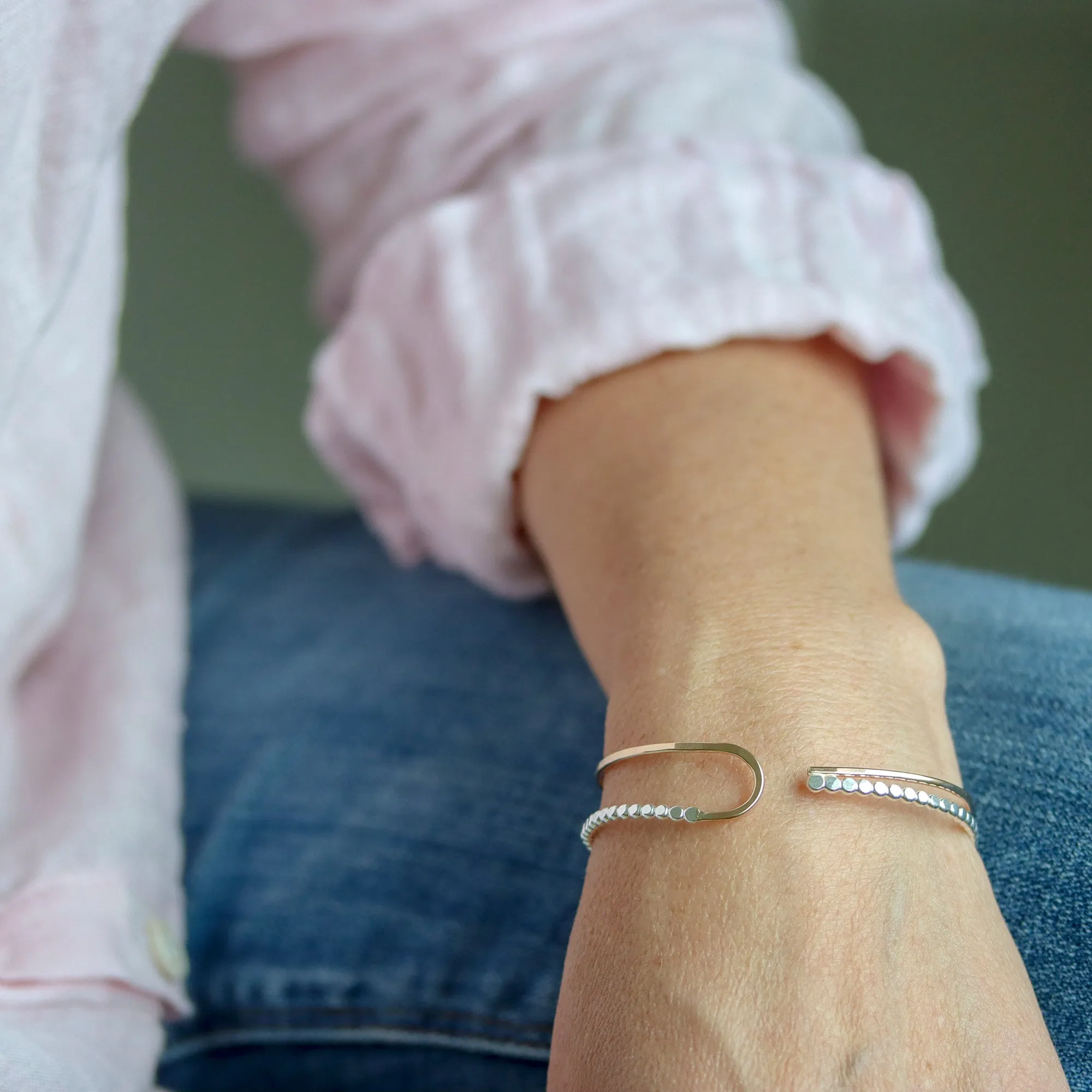 Dots and Lines Cuff