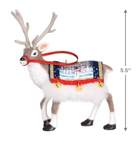 Father Christmas's Reindeer Ornament