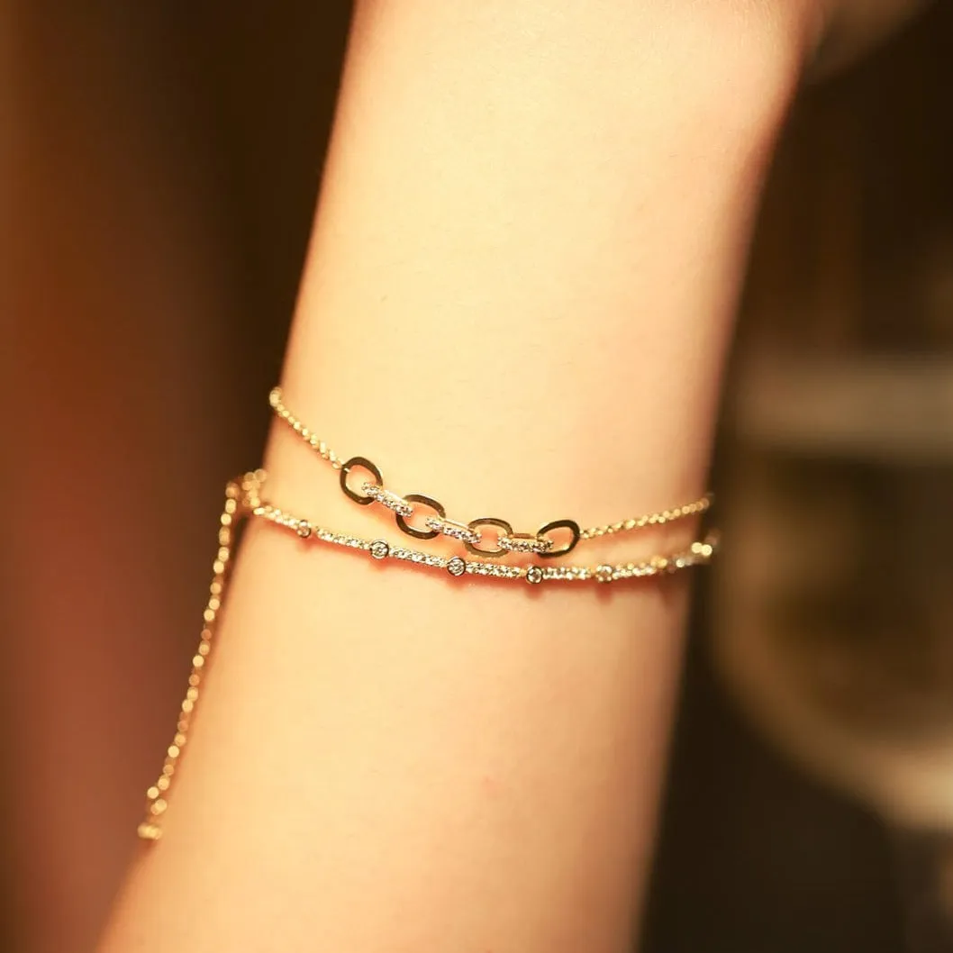 Four Link Chain Bracelet