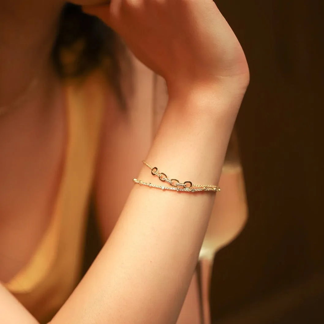 Four Link Chain Bracelet