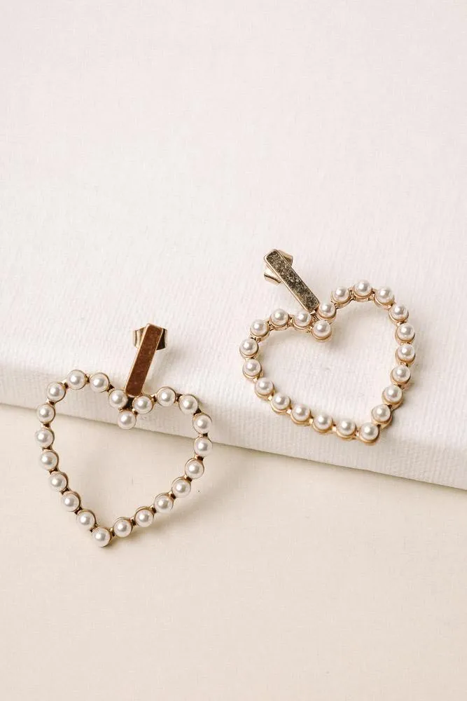 Heart of Pearl Earrings