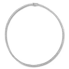 Hearts on Fire HOF Signature Uniform Line Diamond Necklace -12cts