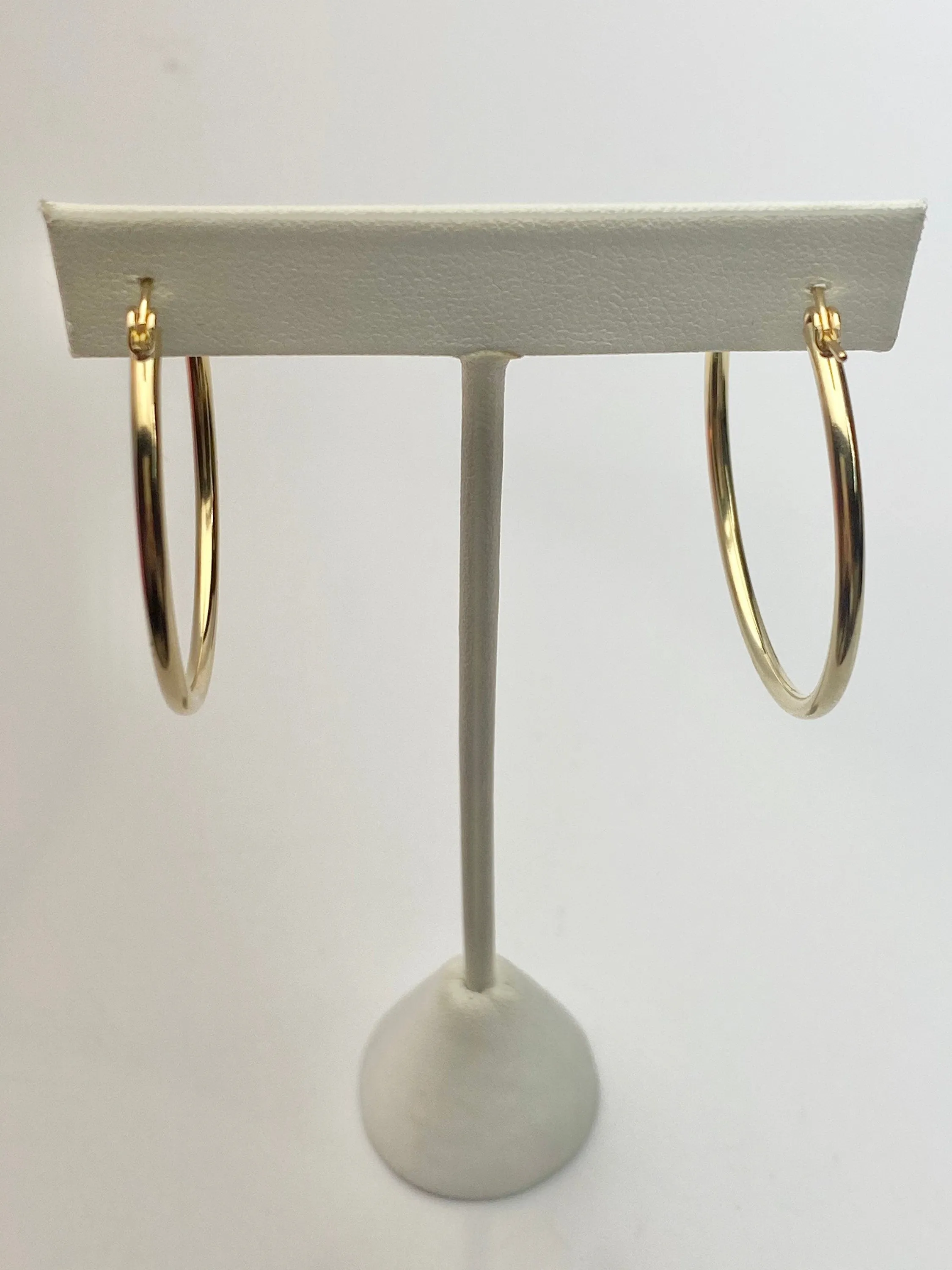 Hoop flex earrings, large size, 14k gold filled, 14k GF