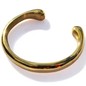 Horseshoe Brass Cuff