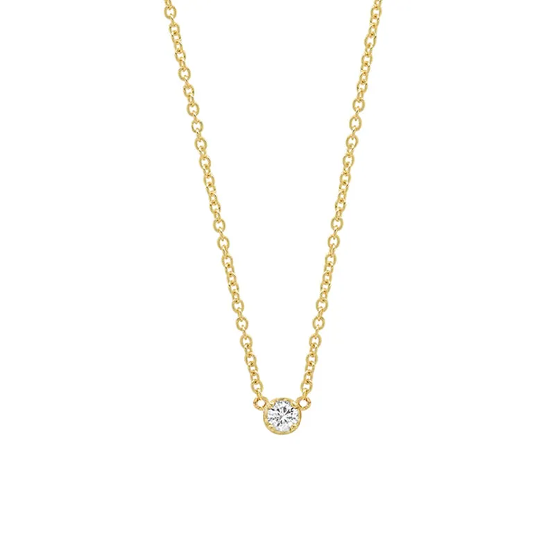 Illusion Set Diamond Necklace