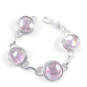 Infinity Bracelet - Framboise Iridescent