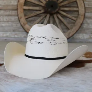 Justin Ivory Straw Cowboy Hat - 20X Cutter