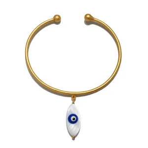 La Serena Evil Eye Cuff Bracelet