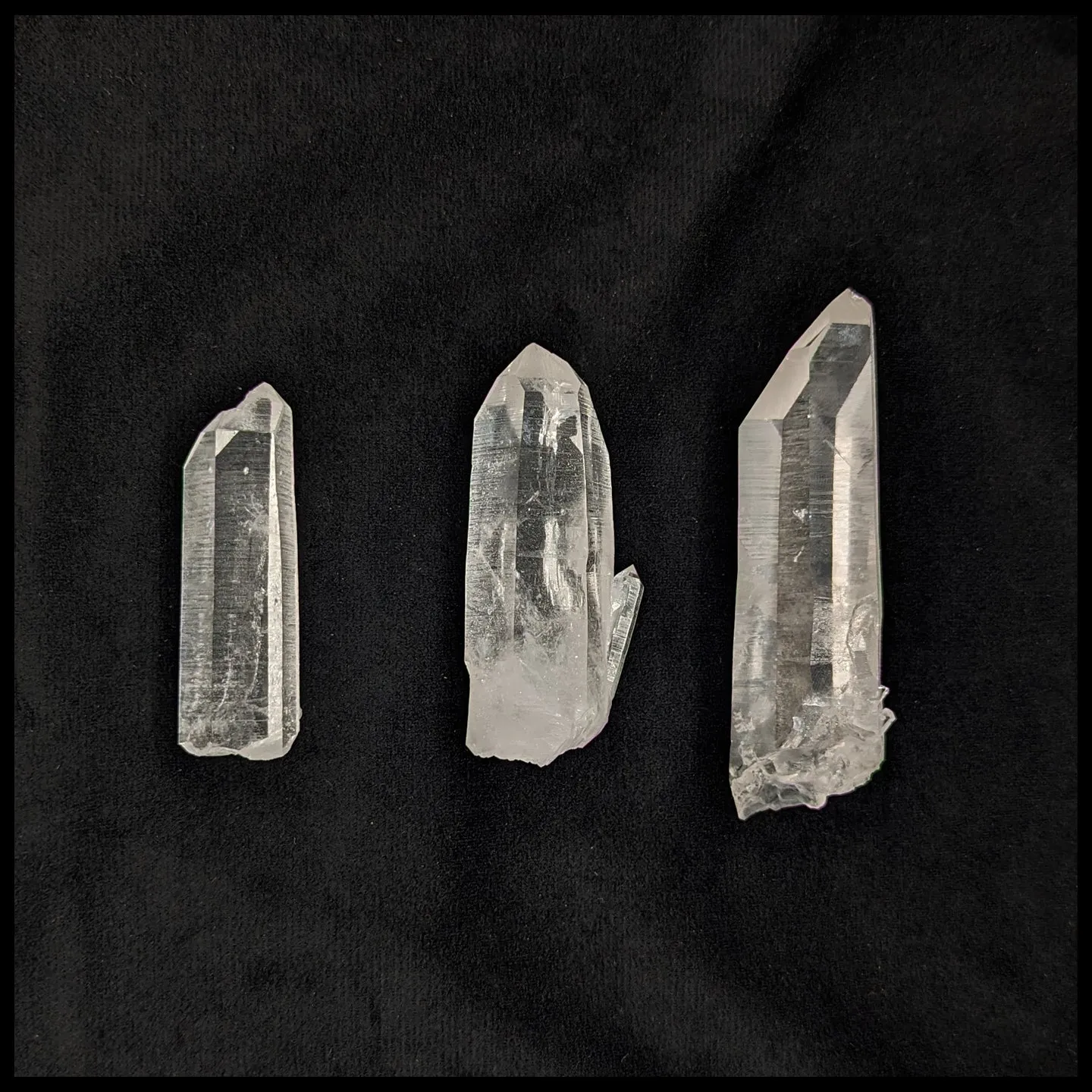 Lemurian Quartz Crystal - Multiple Sizes Available