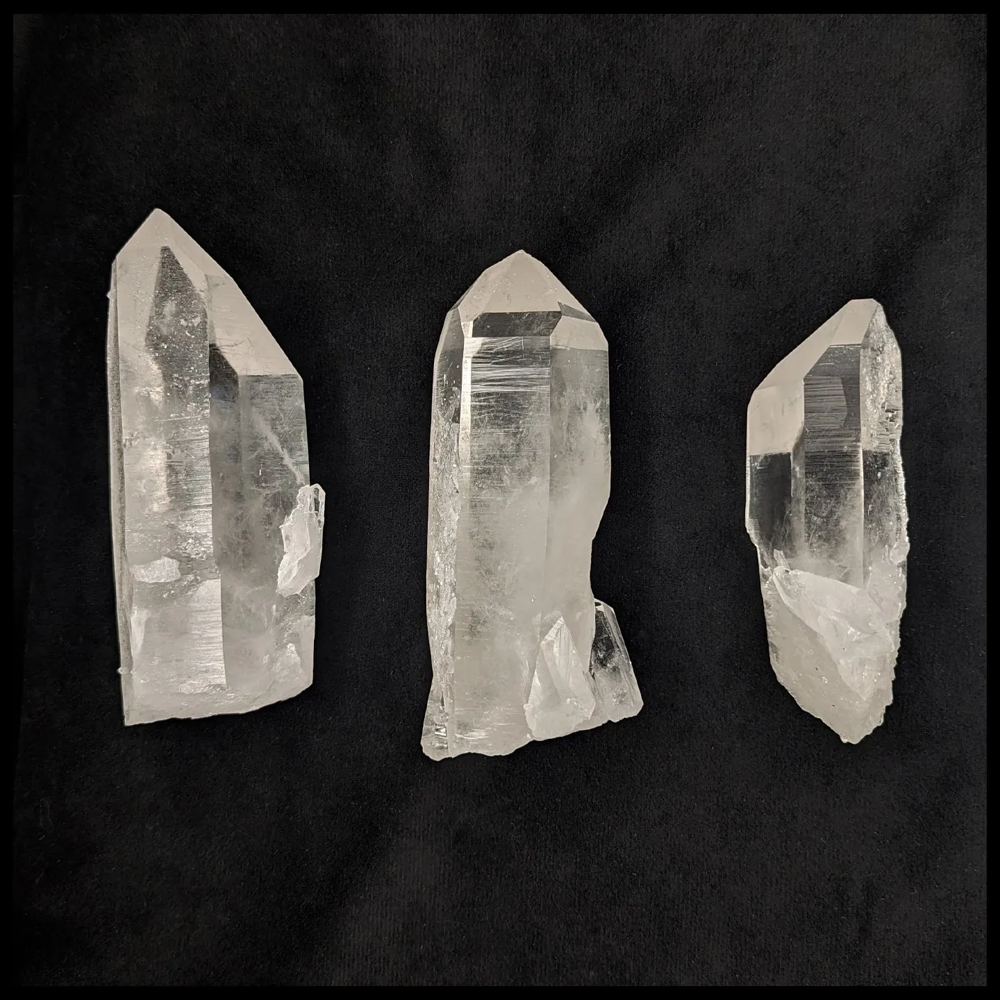 Lemurian Quartz Crystal - Multiple Sizes Available