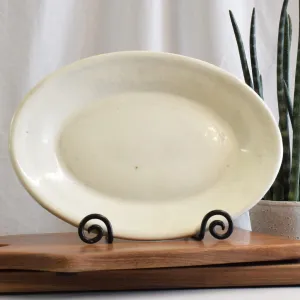 Medium Oval Platter Moonstone