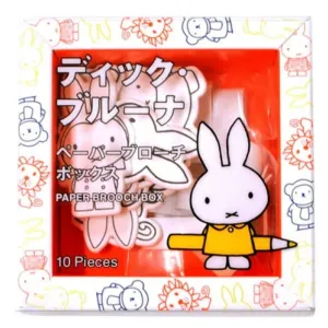 Miffy Paper Brooch Box Kit