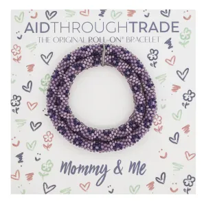 Mommy & Me Roll-On® Bracelets <br> Mauve