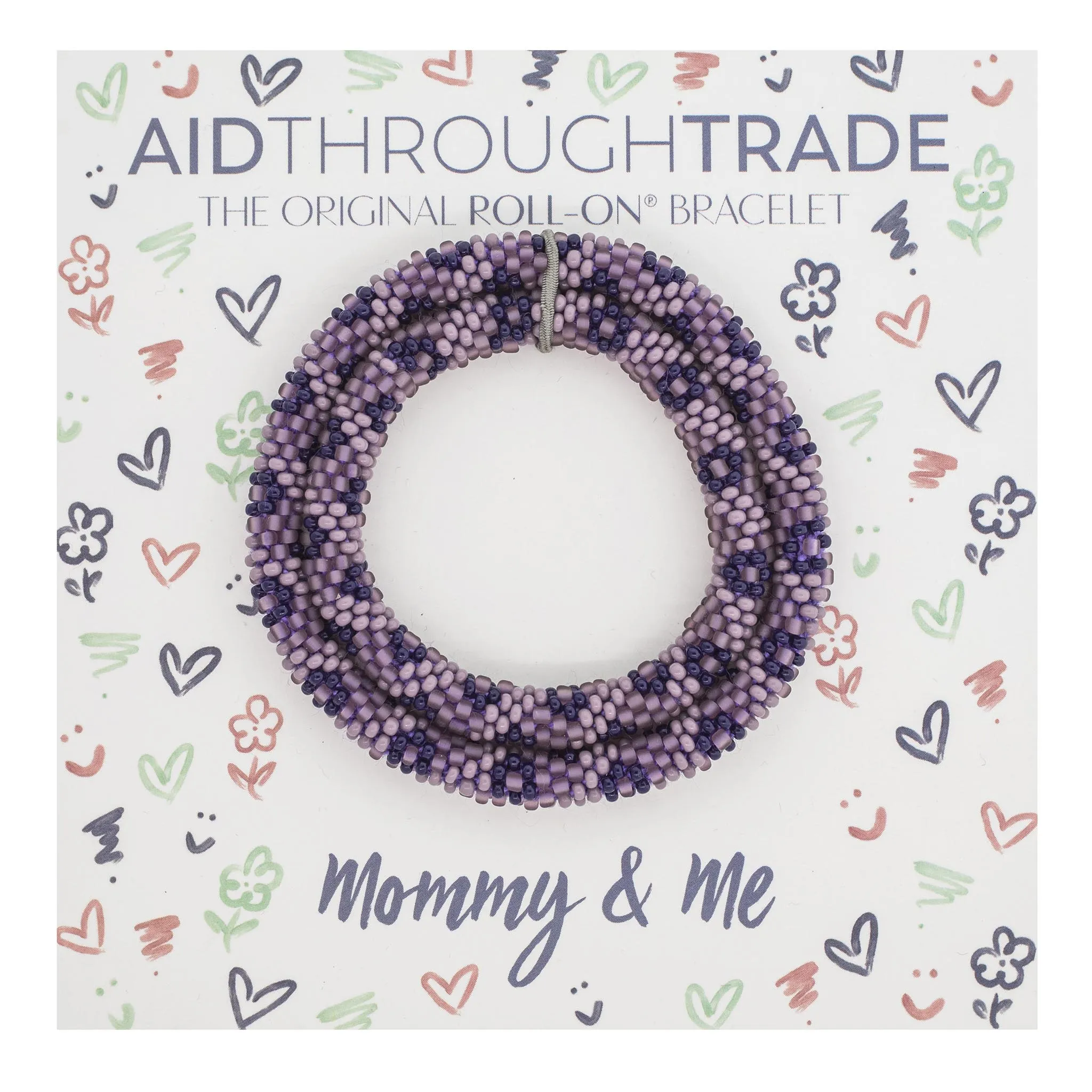 Mommy & Me Roll-On® Bracelets <br> Mauve