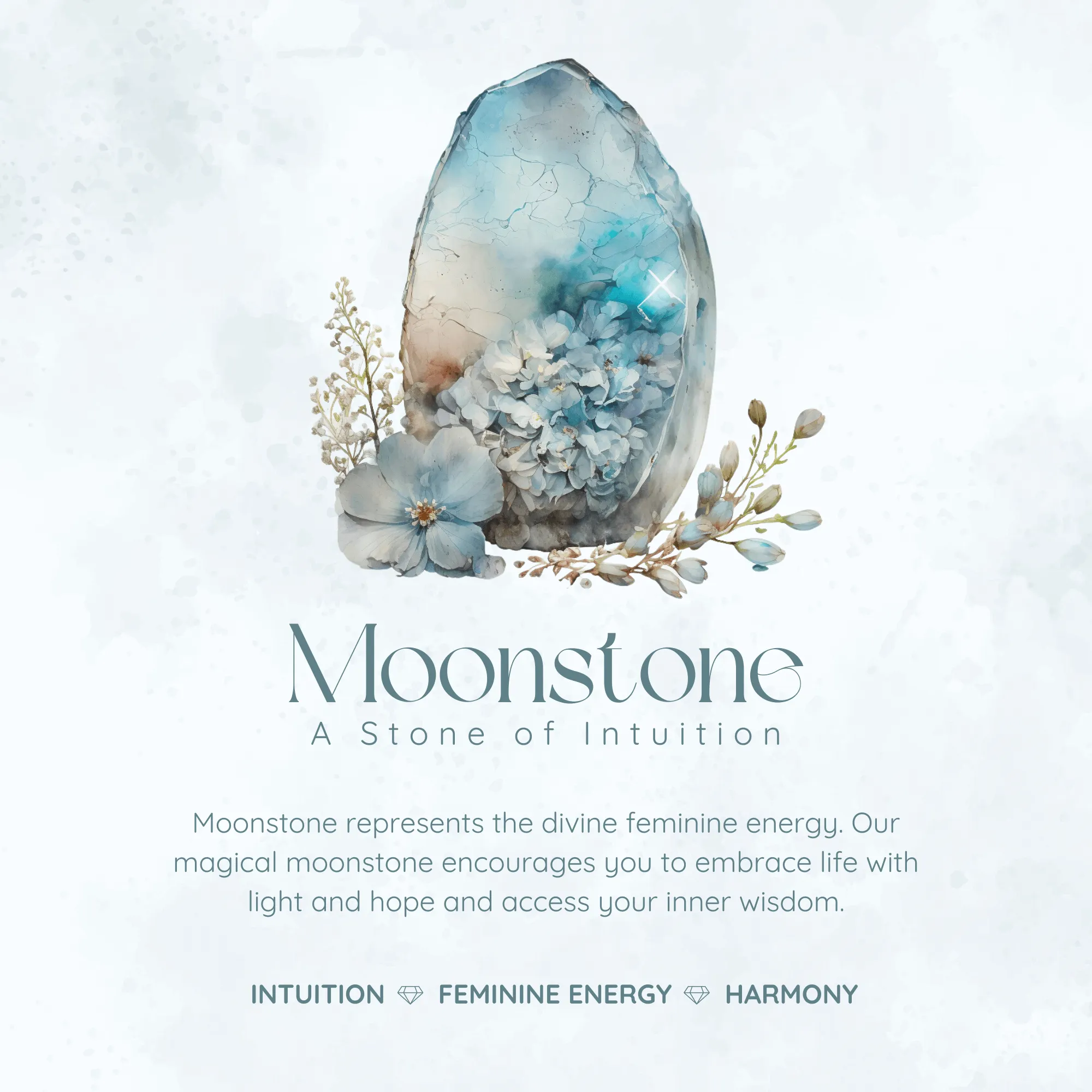 Moonlit Moonstone Ring