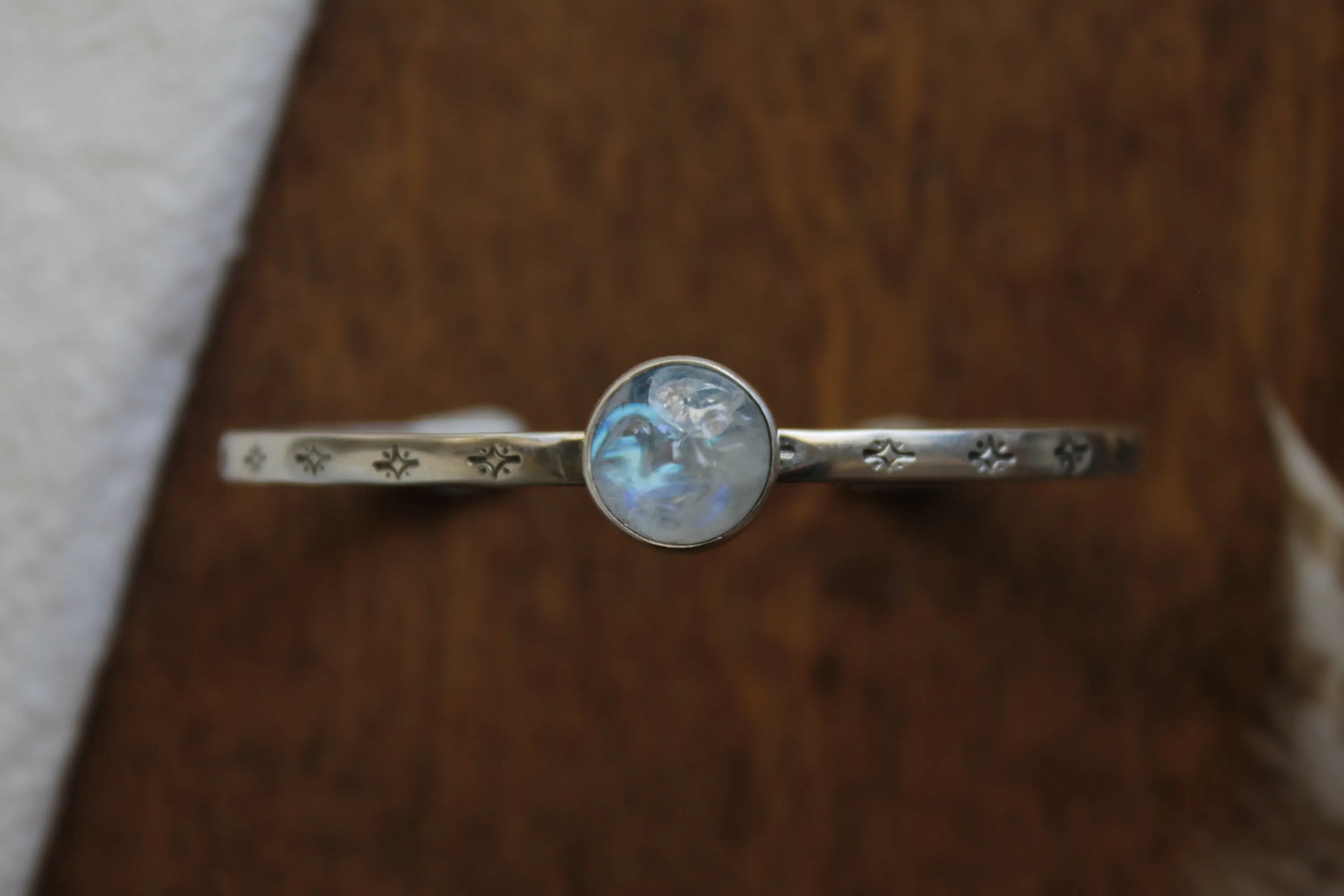 Moonstone Stacker Cuff