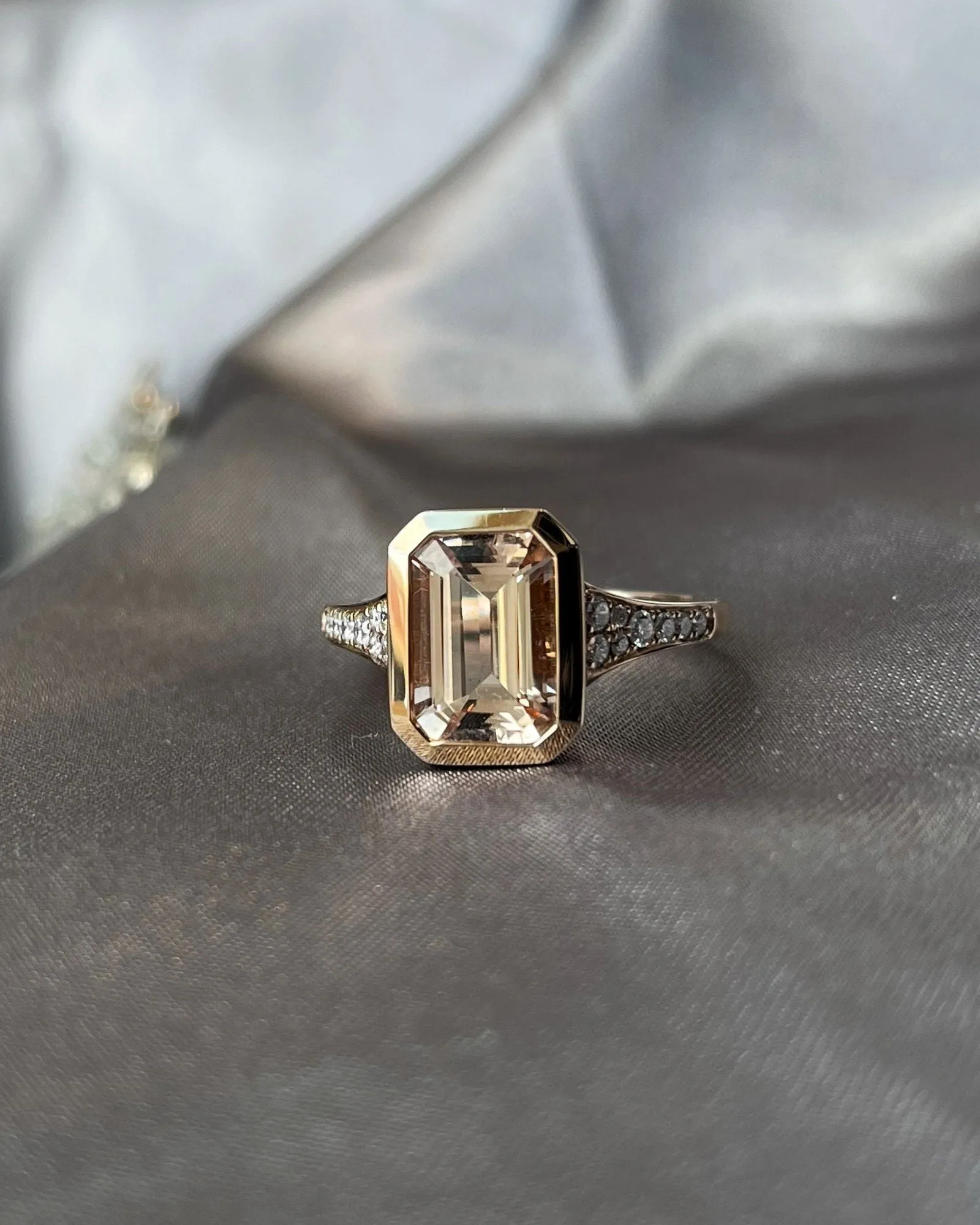 Morganite Ring