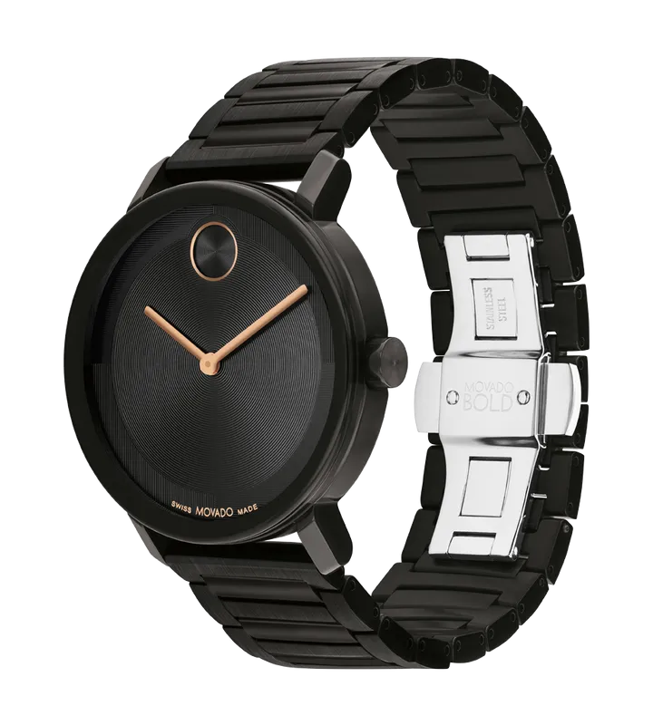 Movado BOLD Evolution 2.0 Black Dial Watch 3601112