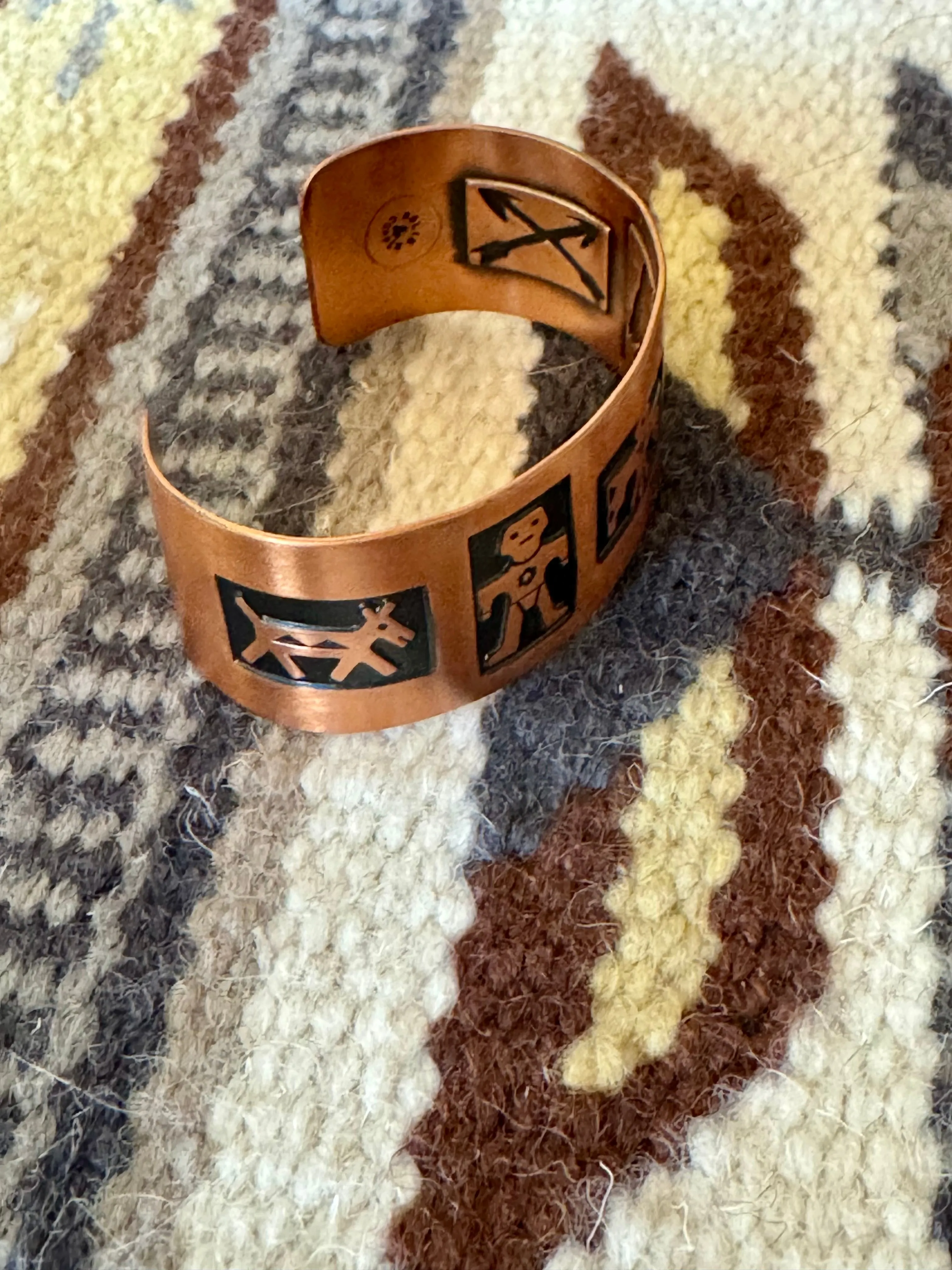 MVintage Handmade Copper Cuff Bracelet