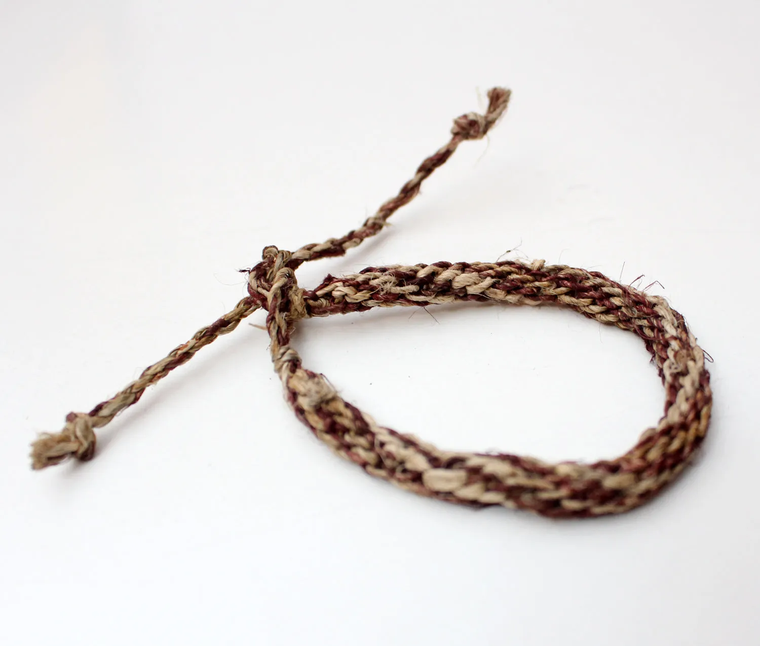 Natural Hemp Braided Bracelet