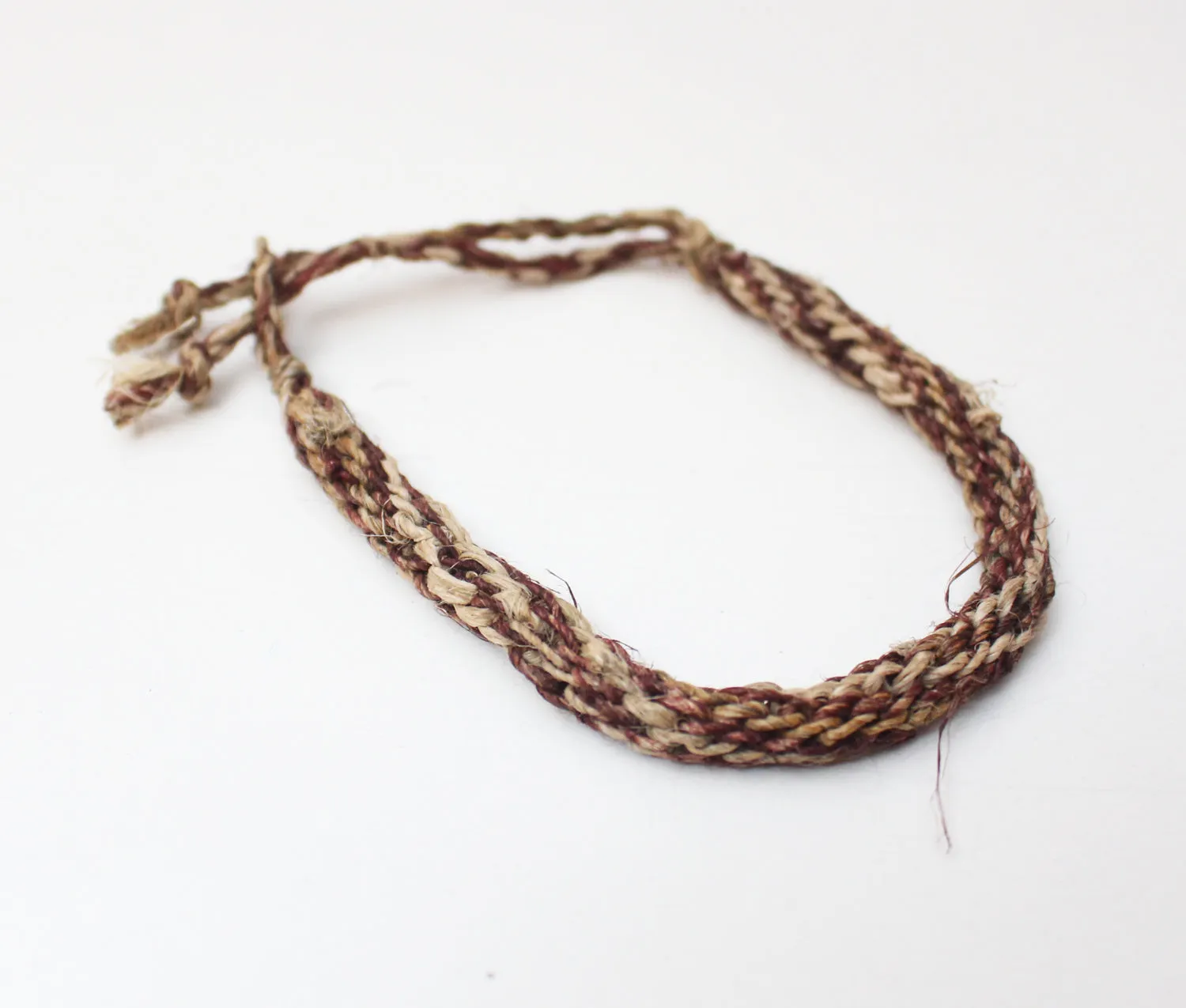 Natural Hemp Braided Bracelet